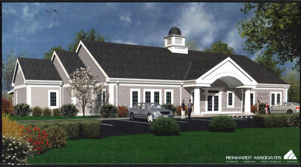 concept sketch of building